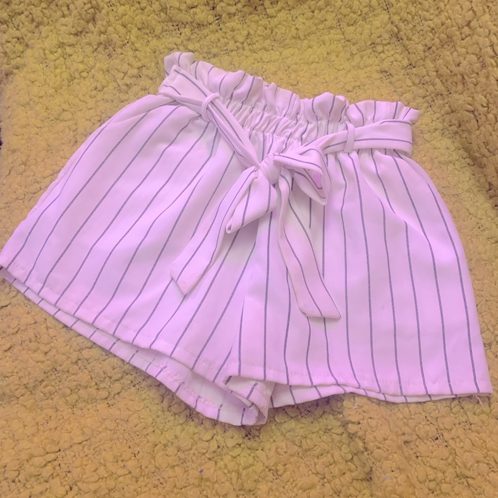 Stripped shorts purchased in Barcelona, Spain!! 🤍